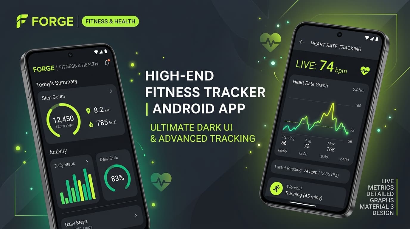 Forge Fitness - Biometric Tracker & Workouts